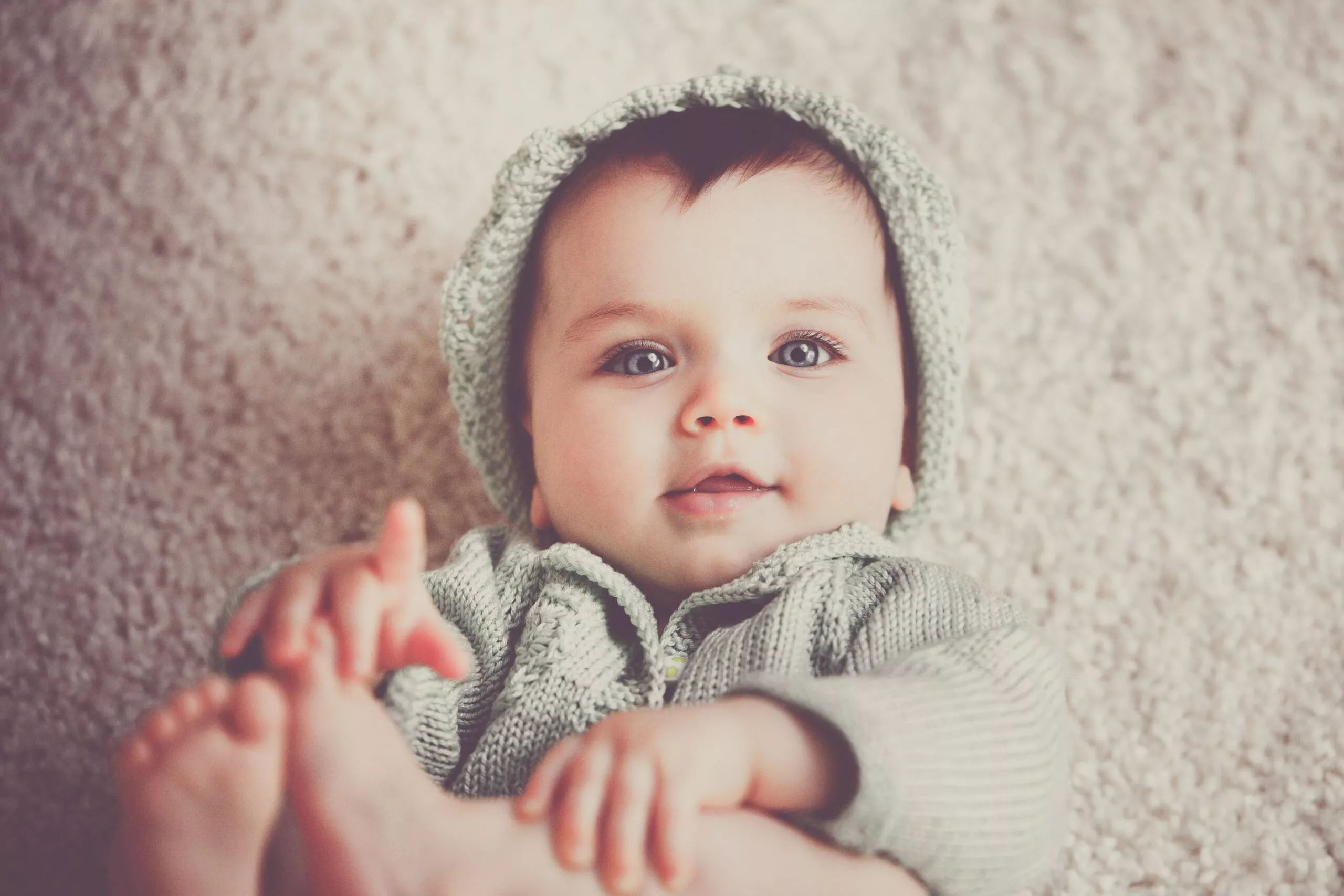 baby winter slaap